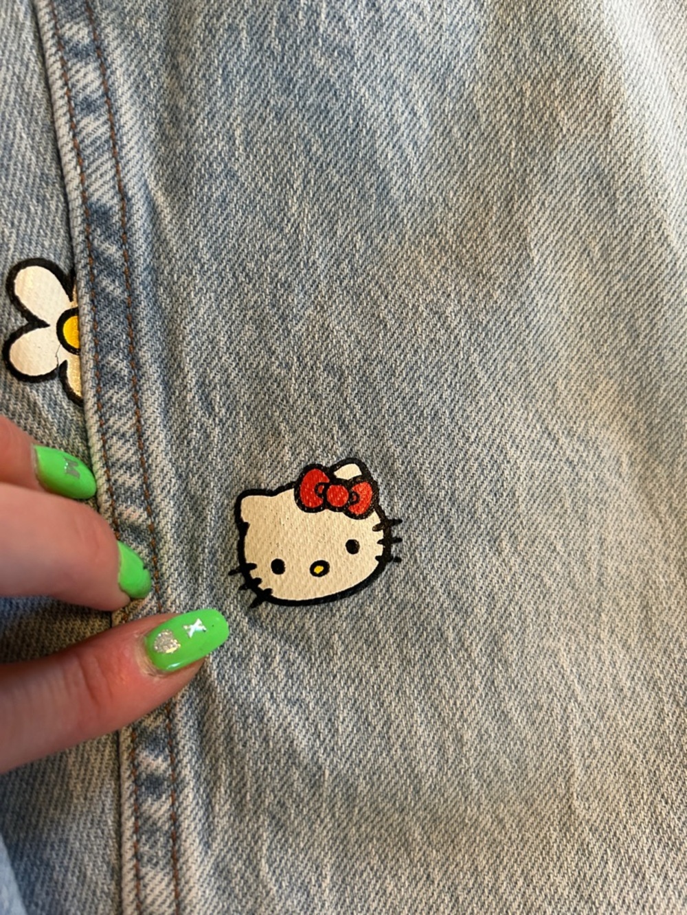 Sanrio Hello Kitty High Rise Jeans - Picture 9 of 11
